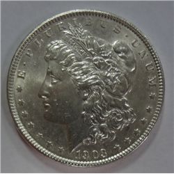 1903 MORGAN DOLLAR AU