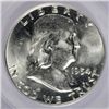 Image 2 : 1954 FRANKLIN HALF DOLLAR PCGS MS64