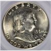 Image 2 : 1954-S FRANKLIN HALF DOLLAR PCGS MS64
