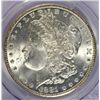 Image 2 : 1881-CC MORGAN DOLLAR PCGS MS65