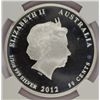 Image 3 : 2012 AUSTRALIA COLORIZED DRAGON 1/2 OZT .999 FS NGC PF-69 UC
