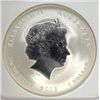 Image 3 : 2013 AUSTRALIA "SNAKE" 1 OZT .999 FS NGC MS69