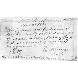 HODGE, GEORGE