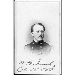(SIGNED CDV OF KIA OHIO COLONEL)