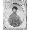 Image 1 : (TINTYPE OF CIVIL WAR SOLDIER)