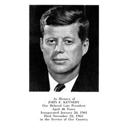 (KENNEDY, JOHN F.)
