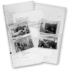(HISTORIC WORLD WAR II TELETYPE MESSAGES)
