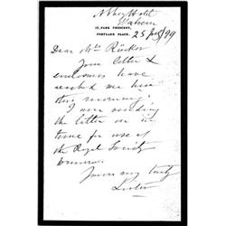 LISTER, JOSEPH