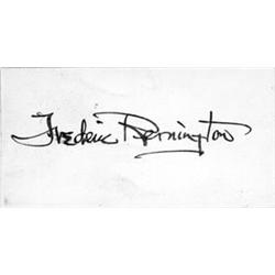 REMINGTON, FREDERIC