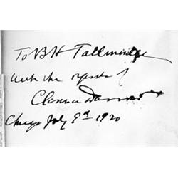 DARROW, CLARENCE