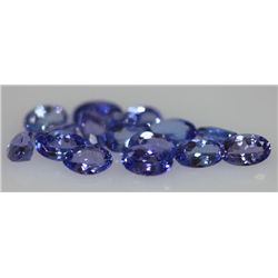 3.83 CTW TANZANITE OVAL 5X3MM