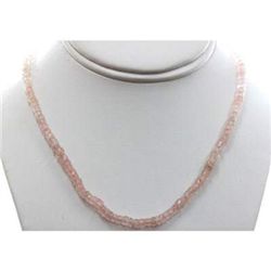 Rose Quartz 81.98 ctw Necklace