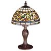 Image 1 : Tiffany Inspired Autum Lamp