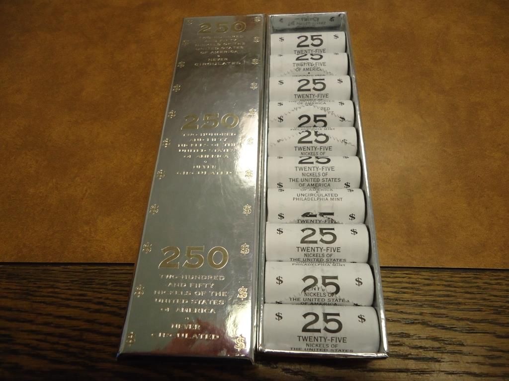 WORLD RESERVE MONETARY EXCHANGE BOX OF 250 (UNC)