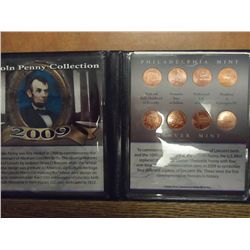 2009 LINCOLN PENNY COLLECTION (AS SHOWN)