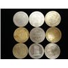 Image 2 : 9 ASSORTED $1 CASINO TOKENS