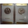 Image 2 : 1974-D & 76-D WASHINGTON QUARTERS SGS MS69'S