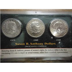 1979,80 & 99 SBA DOLLARS (UNC)