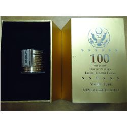 VAULT TUBE OF 12-2007-P MADISON DOLLARS (UNC)