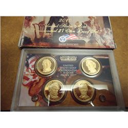 2010 US PRESIDENTIAL DOLLAR PROOF SET
