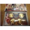 Image 1 : 2010 US PRESIDENTIAL DOLLAR PROOF SET