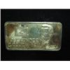 Image 1 : 1 TROY OZ .999 FINE SILVER INGOT GOLD PLATED