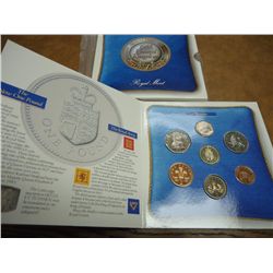 1988 UNITED KINGDOM BRILLIANT UNC COIN COLLECTION