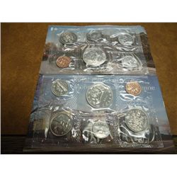 1976 & 78 CANADA (PF LIKE) SETS WITH ENVELOPES
