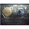 Image 1 : 1974-S IKE SILVER DOLLAR UNC (BLUE PACK)