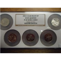 2002-S STATE QUARTERS PROOF SET NGC PF69