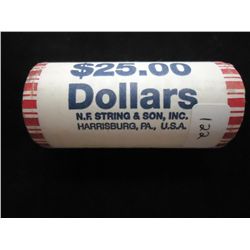 $25 ROLL OF 2008 ANDREW JACKSON DOLLARS (UNC)