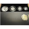 Image 1 : 2009 UNITED KINGDOM BRITANNIA 4 COIN SILVER PF SET