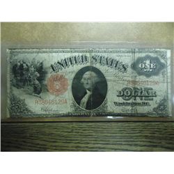 1917 LARGE SIZE US $1 LEGAL TENDER NOTE