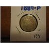 Image 1 : 1889 SEATED LIBERTY DIME (FINE+)