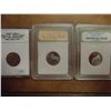 Image 1 : LOT OF 3 SLABBED NICKELS SEE DESCRIPTION
