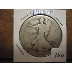 1916-P WALKING LIBERTY HALF DOLLAR