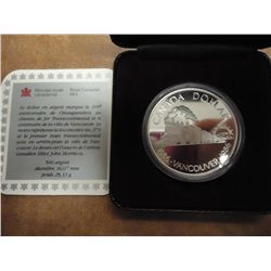 1986 CANADA VANCOUVER DOLLAR PROOF .3750 OZ. ASW