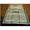 Image 1 : 2 VINTAGE STOCK CERTIFICATES SEE DESCRIPTION
