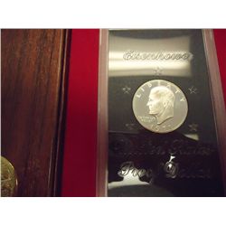 1971-S IKE SILVER DOLLAR PROOF (BROWN PACK)