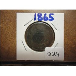 1865 TWO CENT PIECE