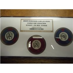BINION HORSESHOE CLUB LAS VEGAS CASINO CHIP