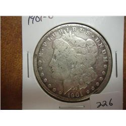 1901-O MORGAN SILVER DOLLAR
