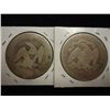 Image 2 : 1858-O & 75 SEATED LIBERTY HALF DOLLARS