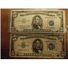 Image 1 : 1934-A & 53-A $5 SILVER CERTIFICATES BLUE SEALS