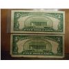 Image 2 : 1934-A & 53-A $5 SILVER CERTIFICATES BLUE SEALS