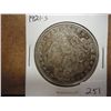 Image 1 : 1921-S MORGAN SILVER DOLLAR