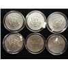 Image 2 : 6 ASSORTED KENNEDY HALF DOLLARS UNC