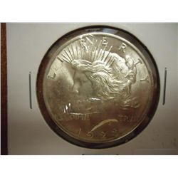 1923 PEACE SILVER DOLLAR (UNC)