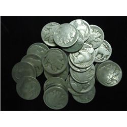 27 MOSTLY NO DATE BUFFALO NICKELS