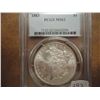 Image 1 : 1883 MORGAN SILVER DOLLAR PCGS MS62